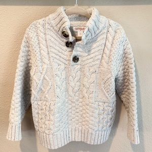 Cat and Jack boys cable knit sweater